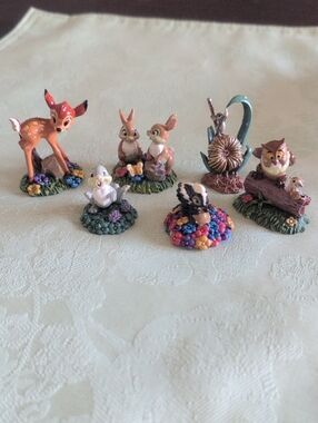 Disney Tiny Kingdom Bambi Figurine Set